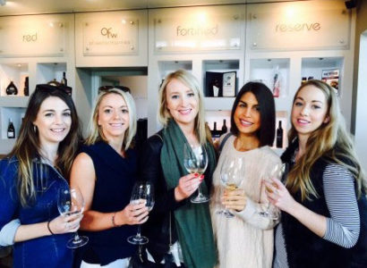 Group of Ladies drinking Wine | d'Vine Tours